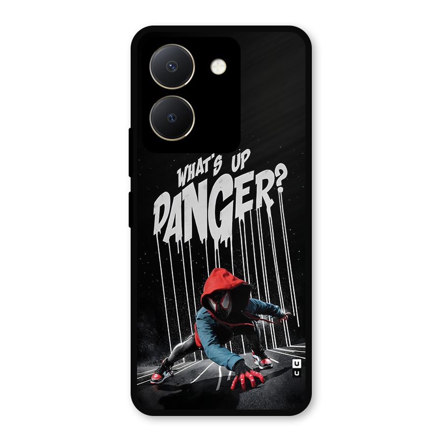 Danger Up Metal Back Case for Vivo Y36