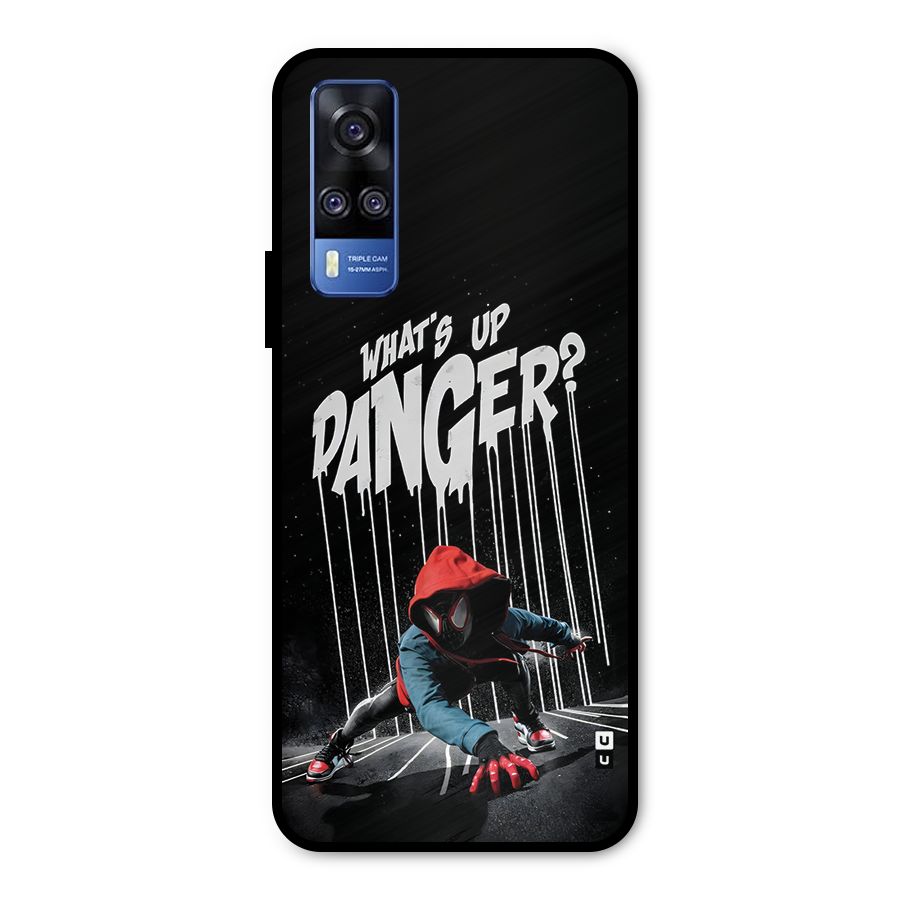 Danger Up Metal Back Case for Vivo Y51A