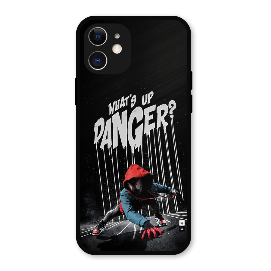 Danger Up Metal Back Case for iPhone 12