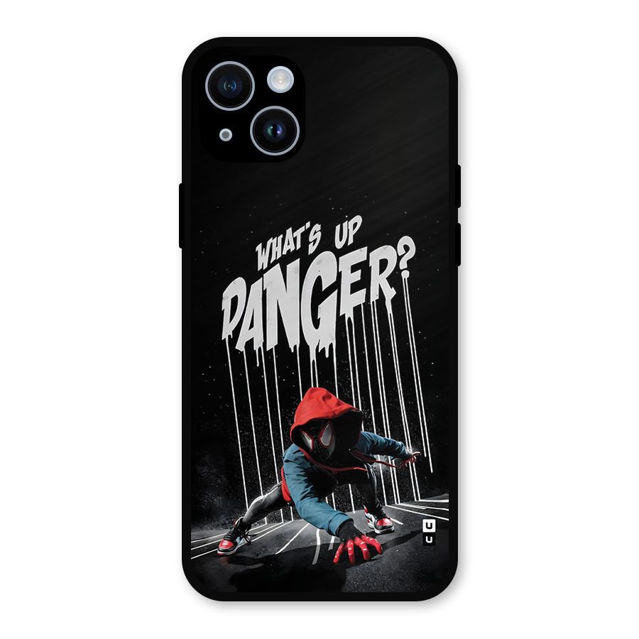 Danger Up Metal Back Case for iPhone 14