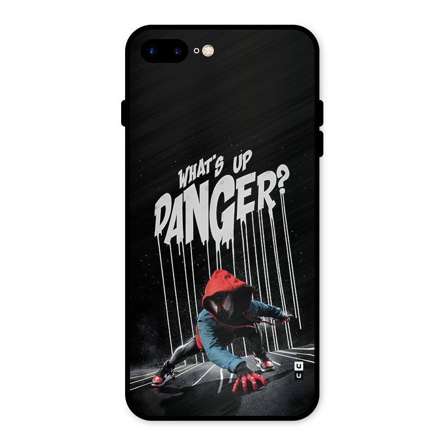 Danger Up Metal Back Case for iPhone 8 Plus