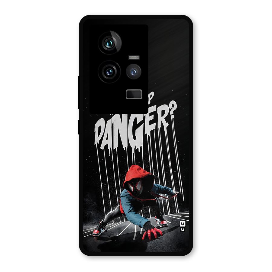 Danger Up Metal Back Case for iQOO 11 5G