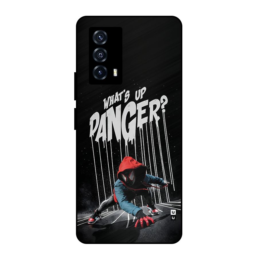 Danger Up Metal Back Case for iQOO Z5