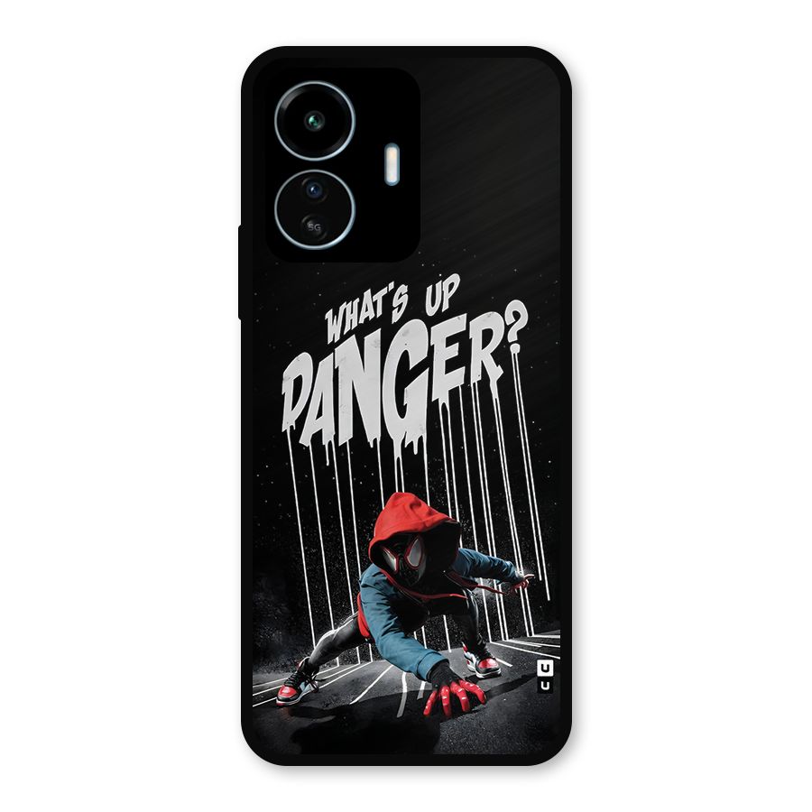 Danger Up Metal Back Case for vivo iQOO Z6 Lite 5G