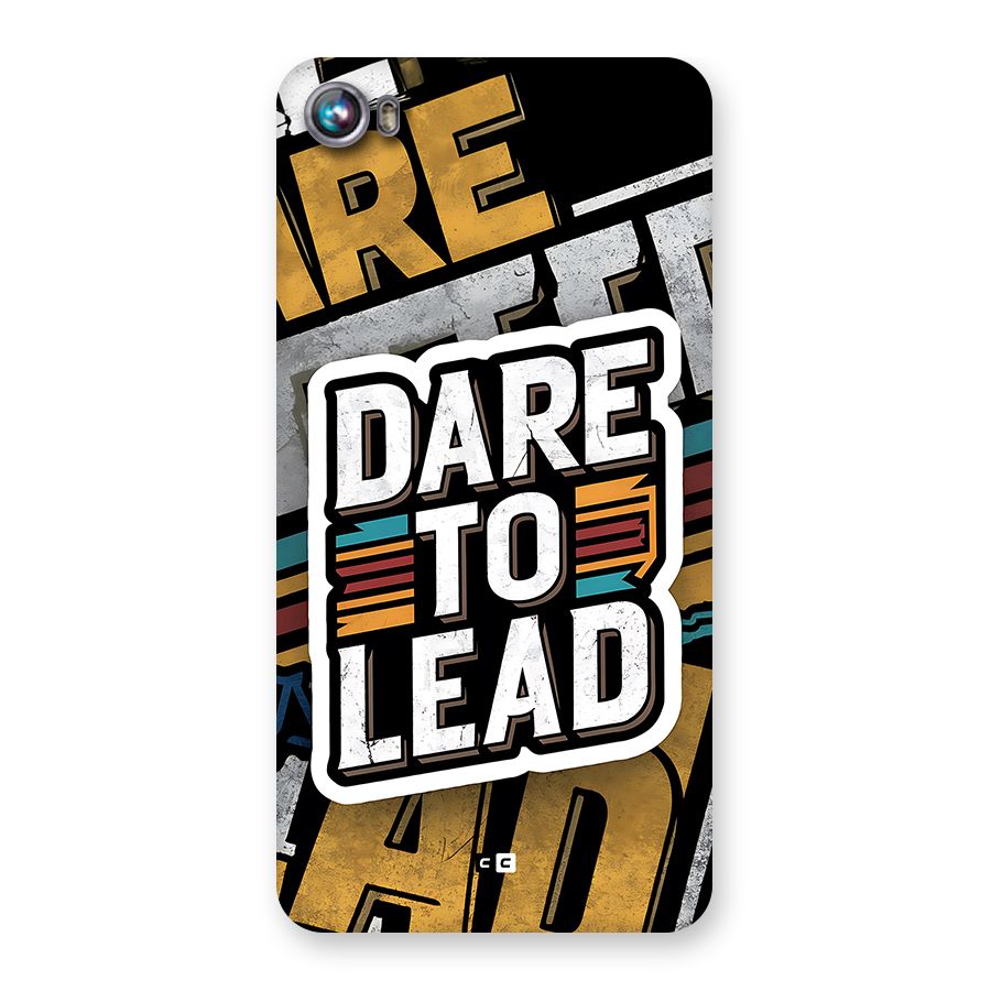 Dare To Lead Back Case for Canvas Fire 4 (A107)
