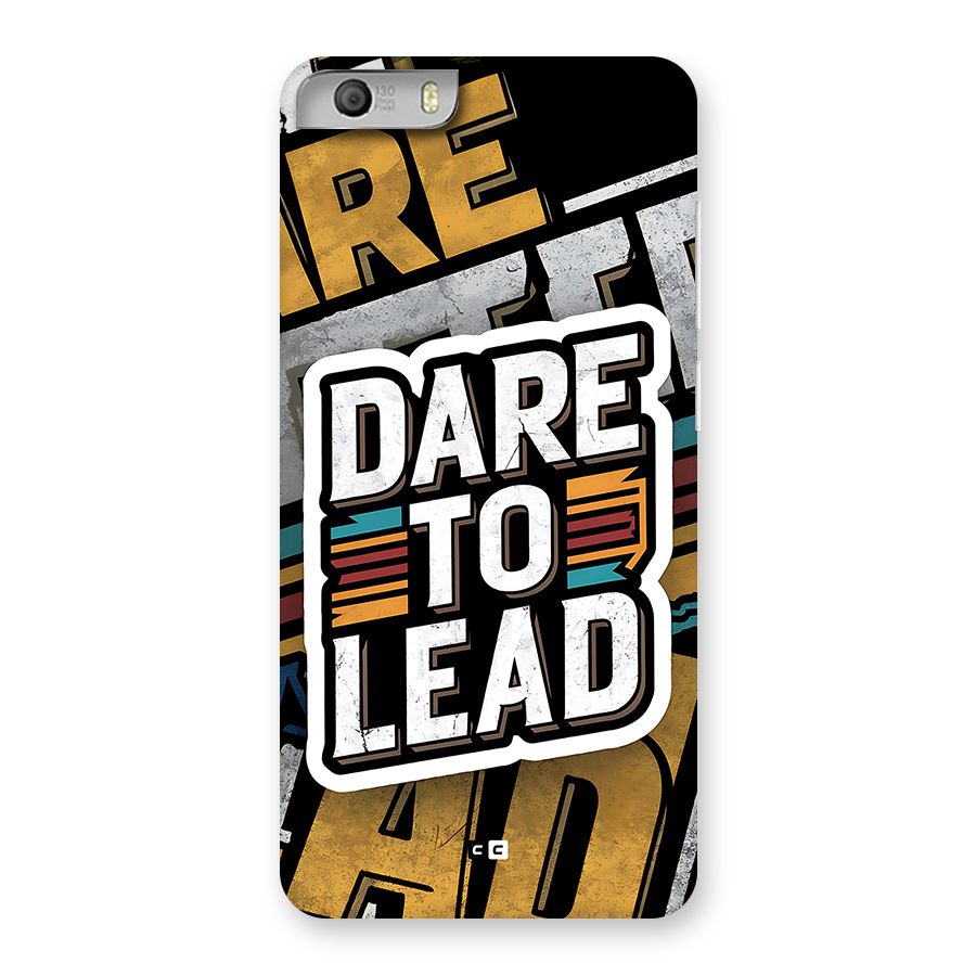 Dare To Lead Back Case for Canvas Knight 2