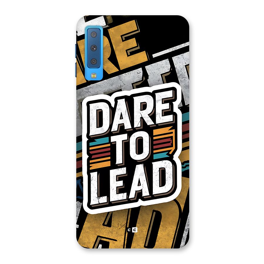Dare To Lead Back Case for Galaxy A7 (2018)