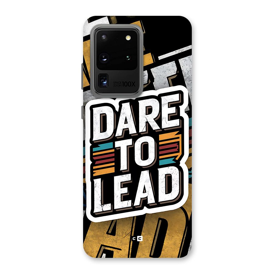 Dare To Lead Back Case for Galaxy S20 Ultra