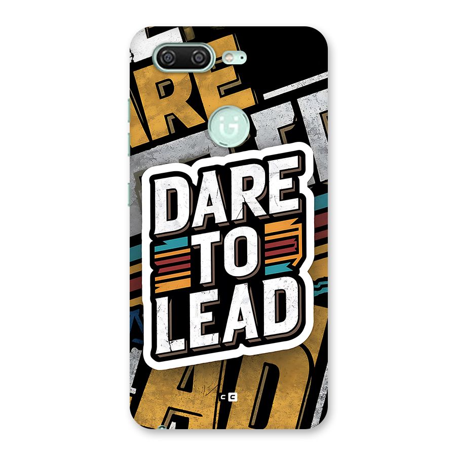 Dare To Lead Back Case for Gionee S10