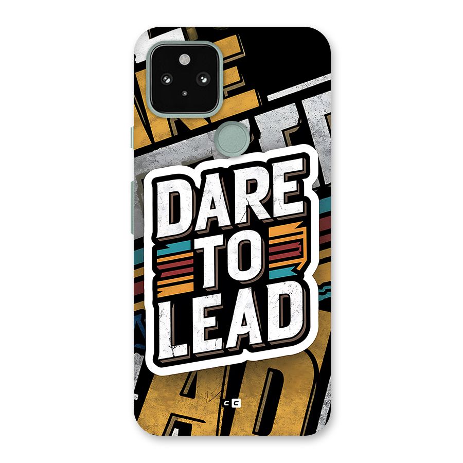 Dare To Lead Back Case for Google Pixel 5