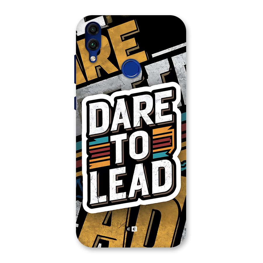 Dare To Lead Back Case for Honor 8C