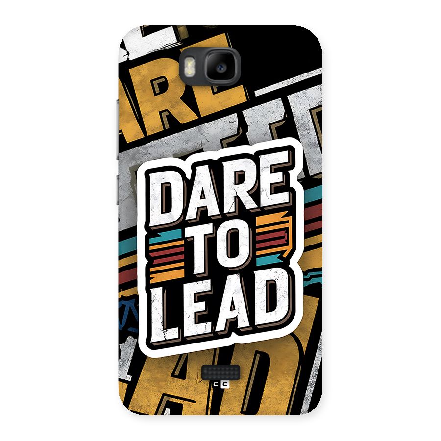 Dare To Lead Back Case for Honor Bee