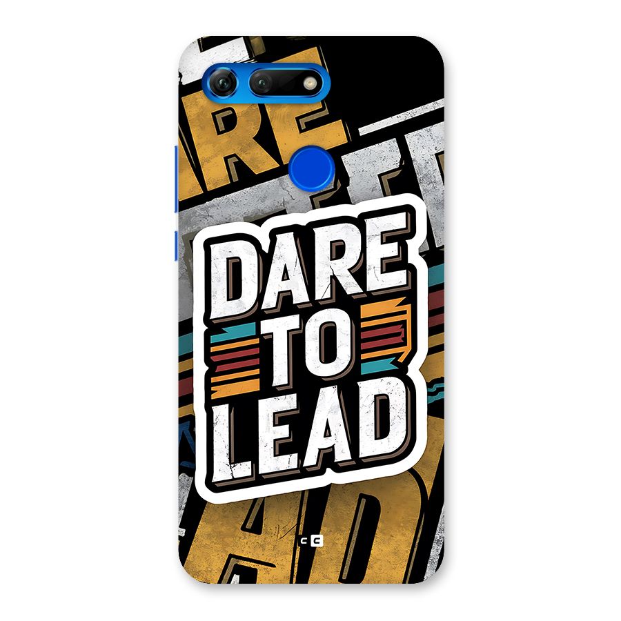 Dare To Lead Back Case for Honor View 20