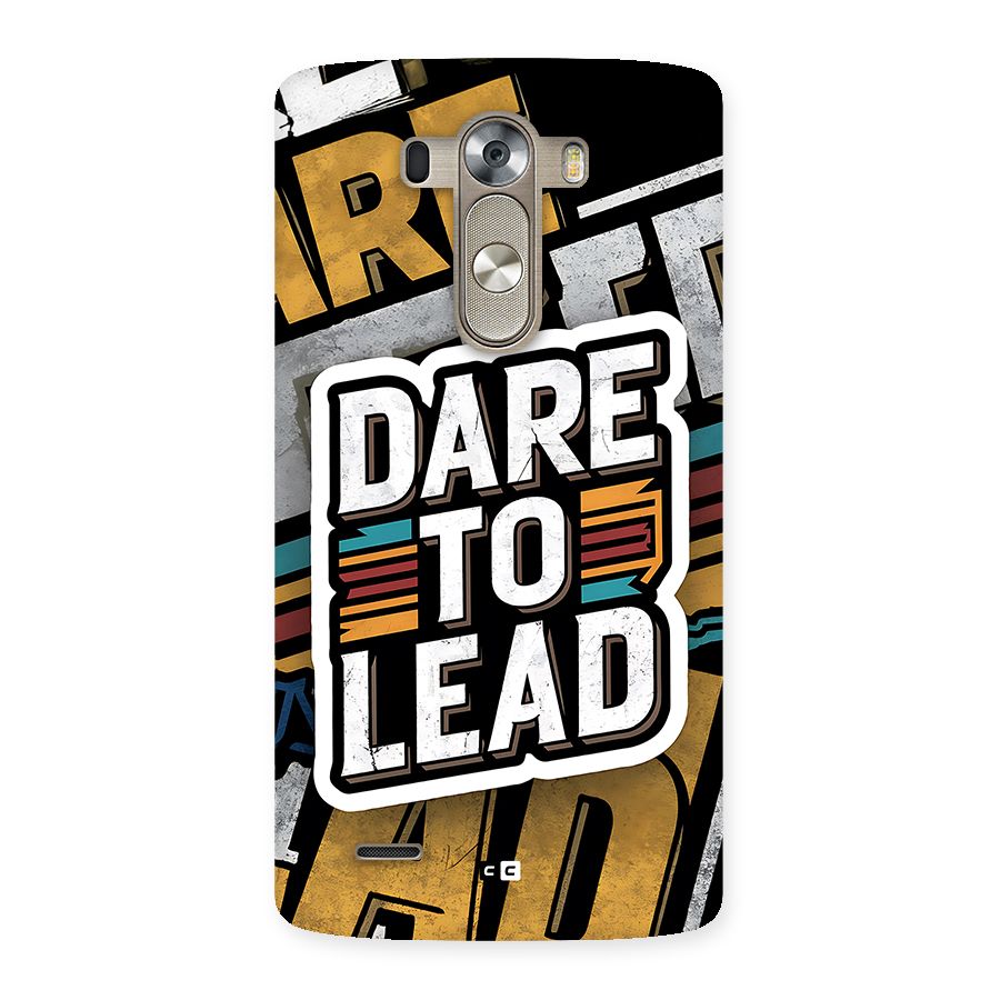 Dare To Lead Back Case for LG G3