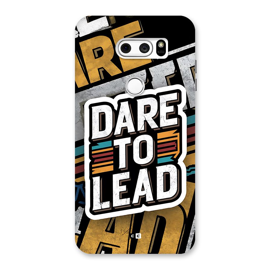 Dare To Lead Back Case for LG V30