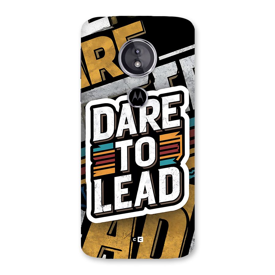 Dare To Lead Back Case for Moto E5