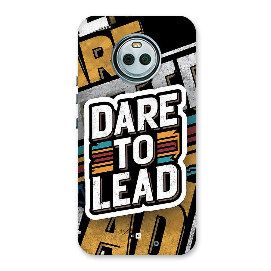 Dare To Lead Back Case for Moto X4