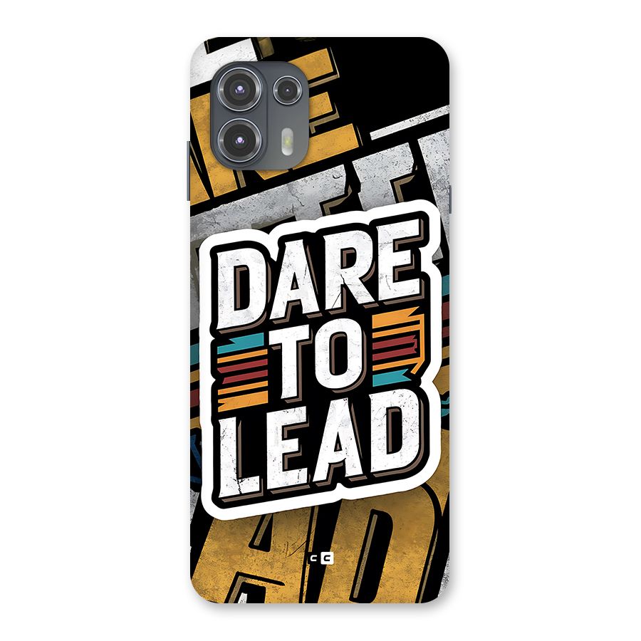 Dare To Lead Back Case for Motorola Edge 20 Fusion