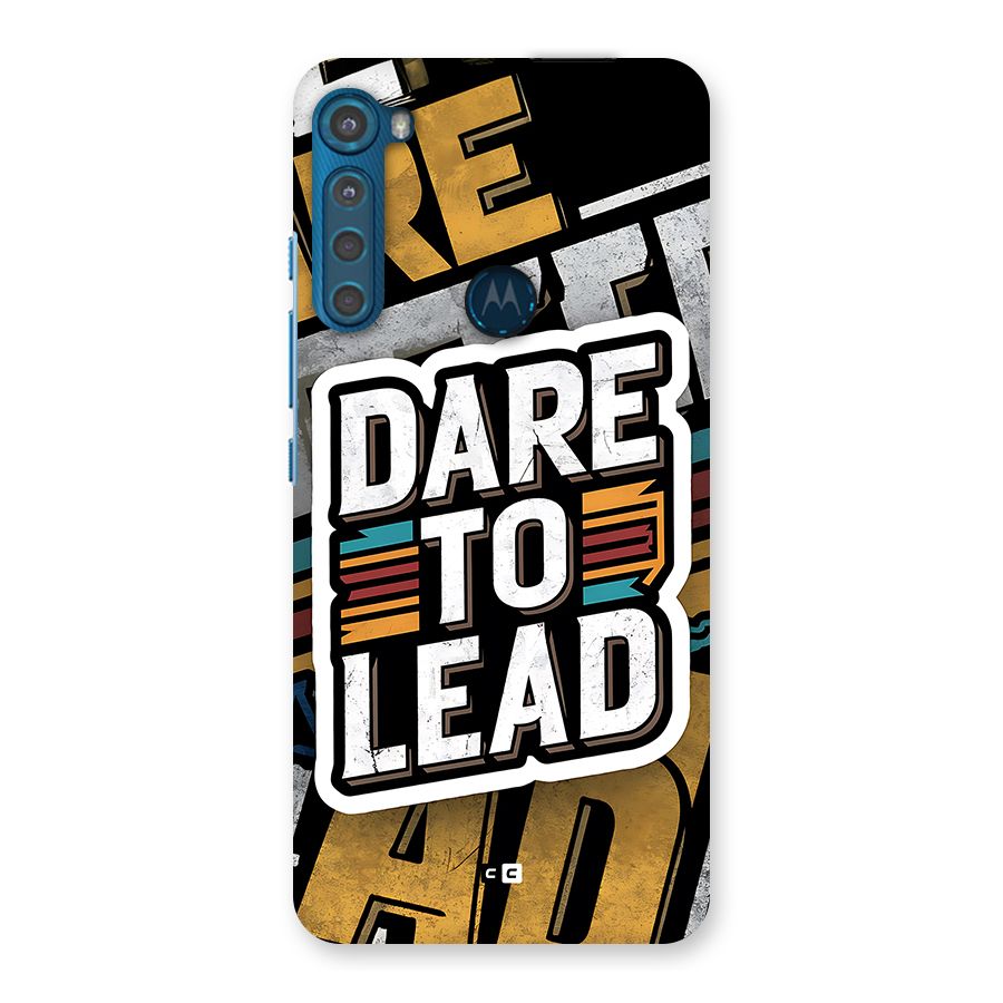 Dare To Lead Back Case for Motorola One Fusion Plus