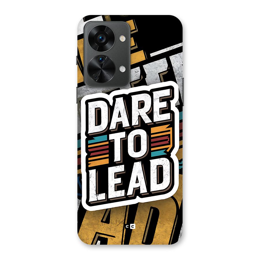 Dare To Lead Back Case for OnePlus Nord 2T