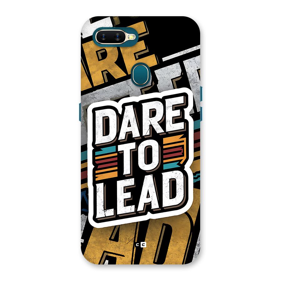 Dare To Lead Back Case for Oppo A12