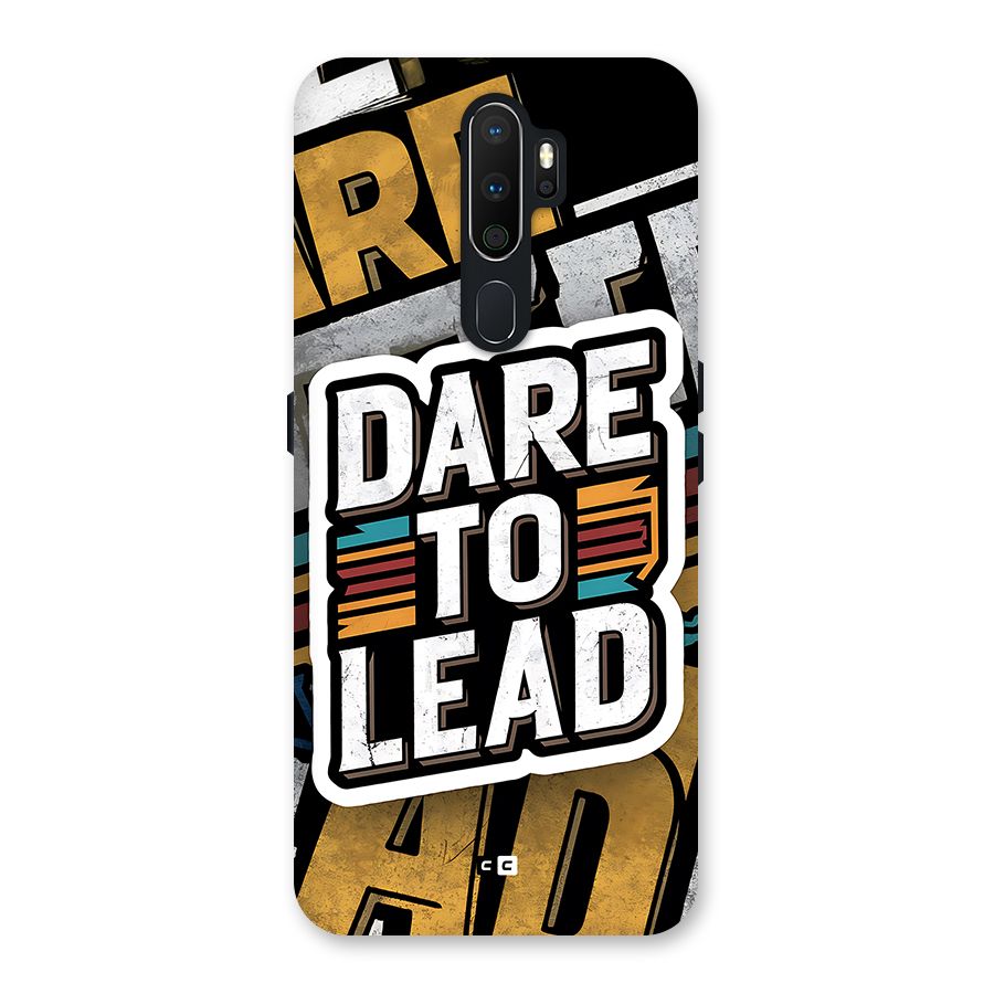 Dare To Lead Back Case for Oppo A5 (2020)