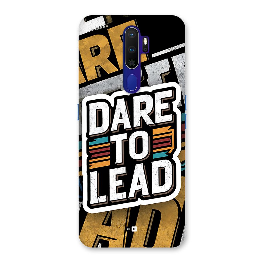 Dare To Lead Back Case for Oppo A9 (2020)