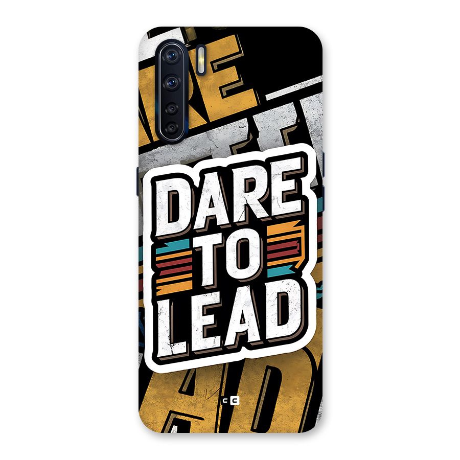Dare To Lead Back Case for Oppo F15