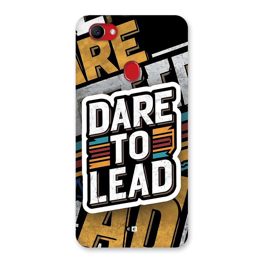 Dare To Lead Back Case for Oppo F7
