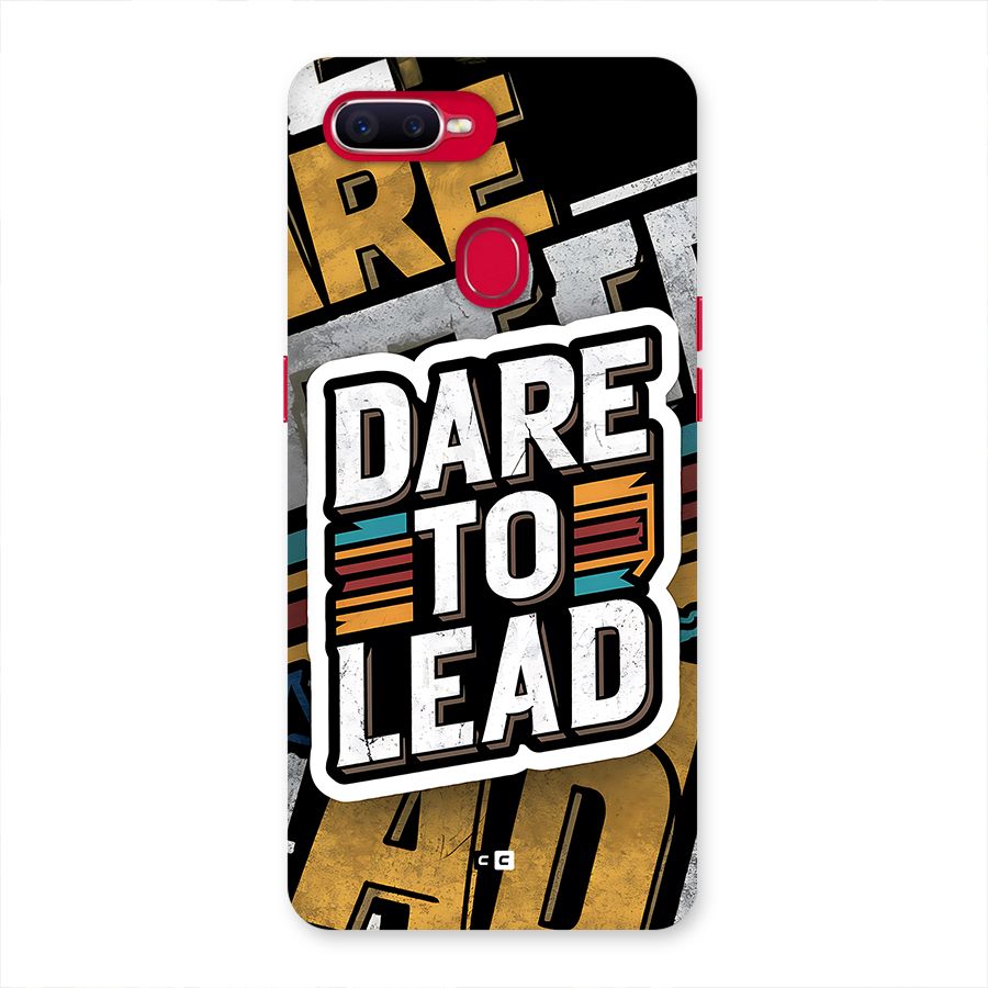 Dare To Lead Back Case for Oppo F9 Pro