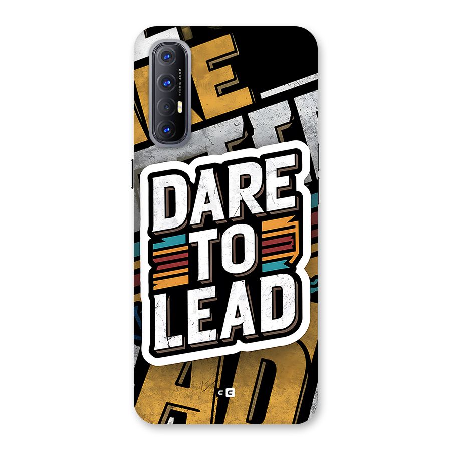 Dare To Lead Back Case for Oppo Reno3 Pro