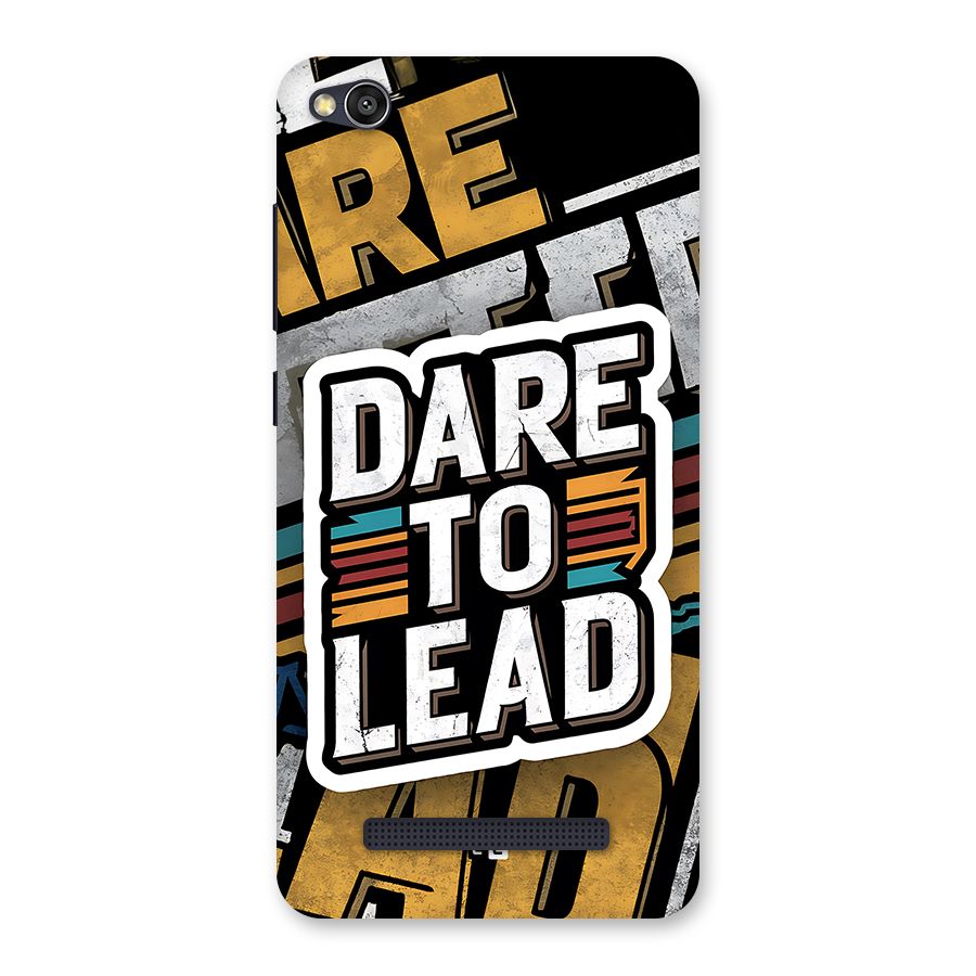 Dare To Lead Back Case for Redmi 4A