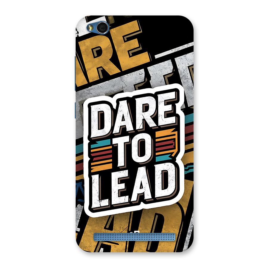 Dare To Lead Back Case for Redmi 5A