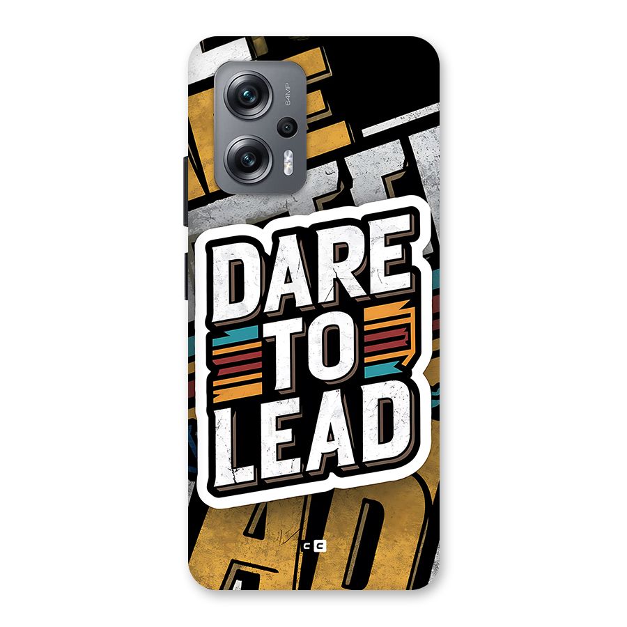 Dare To Lead Back Case for Redmi K50i