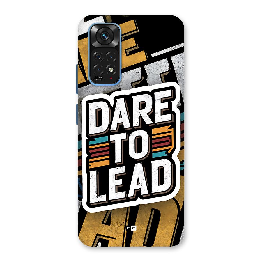 Dare To Lead Back Case for Redmi Note 11