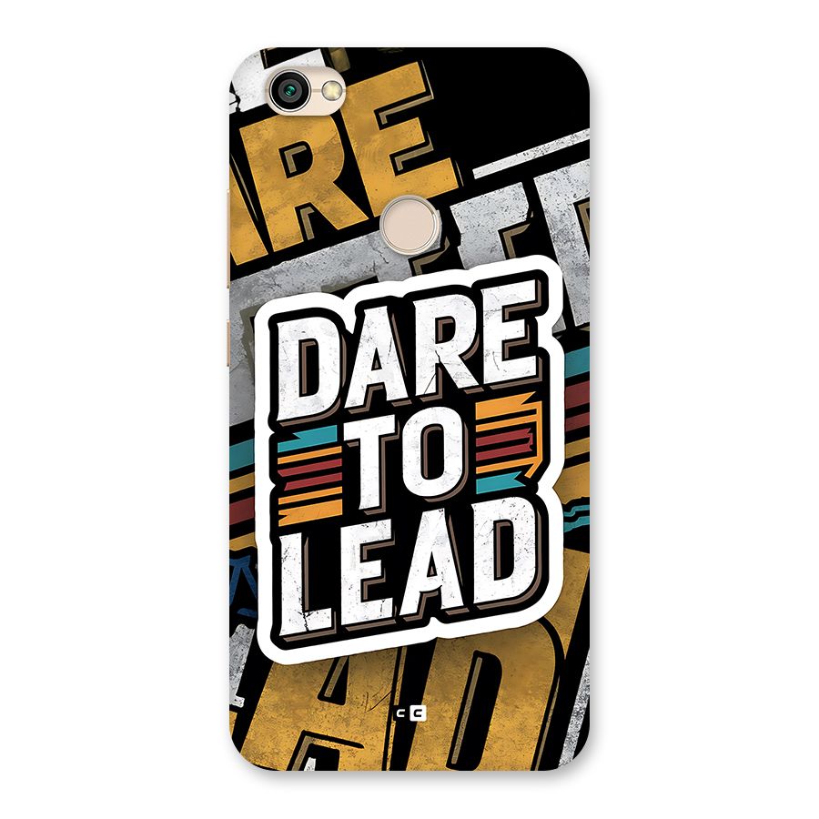 Dare To Lead Back Case for Redmi Y1 2017