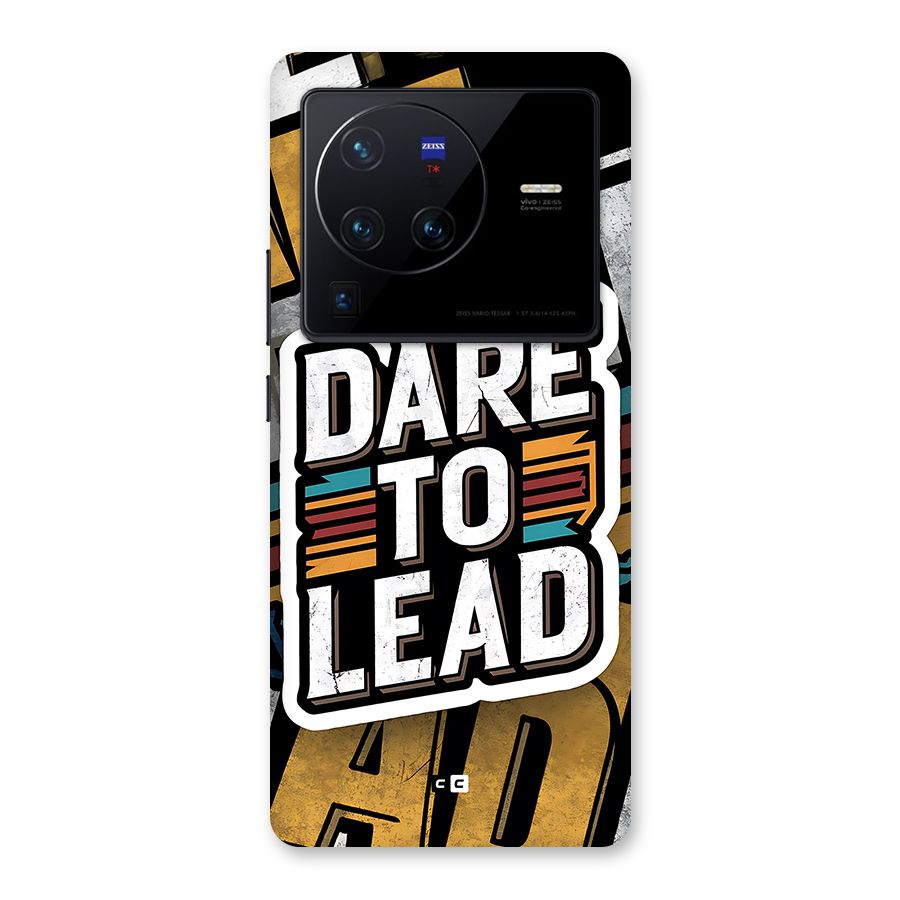 Dare To Lead Back Case for Vivo X80 Pro