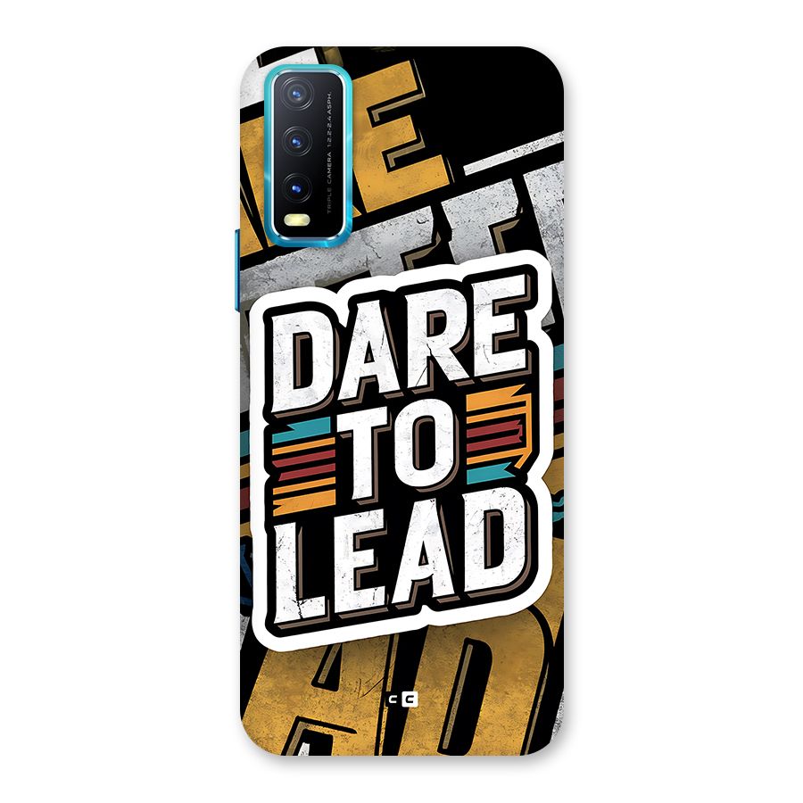 Dare To Lead Back Case for Vivo Y20A