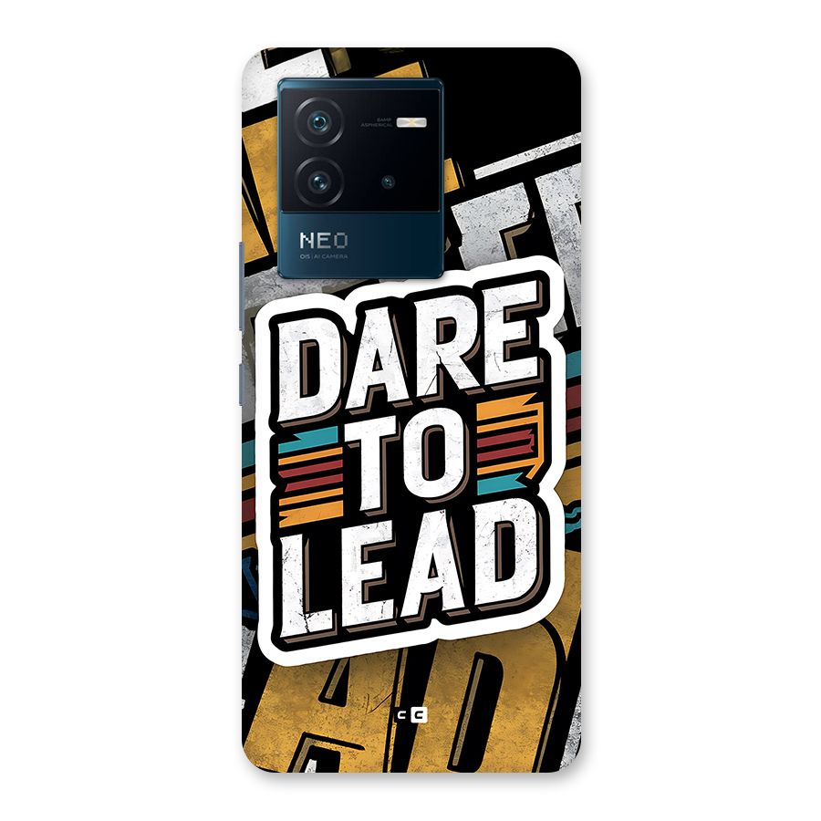 Dare To Lead Back Case for Vivo iQOO Neo 6 5G