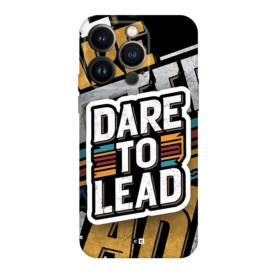 Dare To Lead Back Case for iPhone 14 Pro