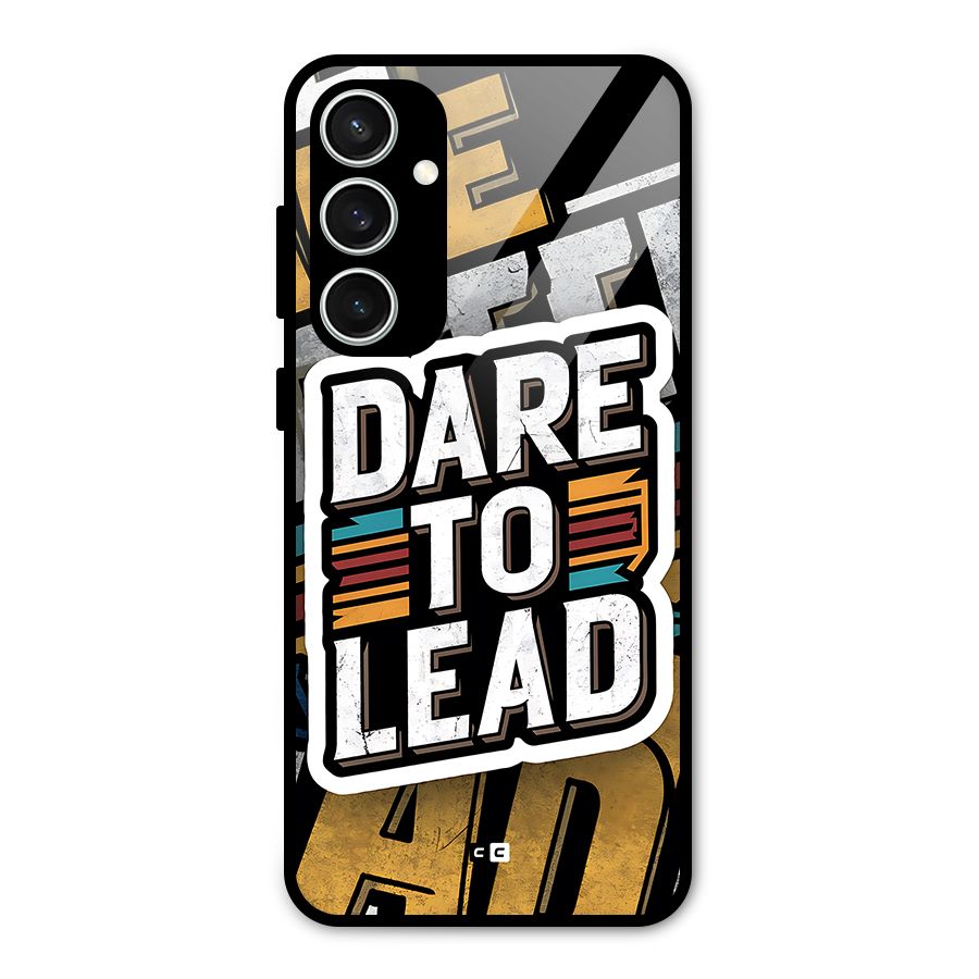 Dare To Lead Glass Back Case for Galaxy S23 FE