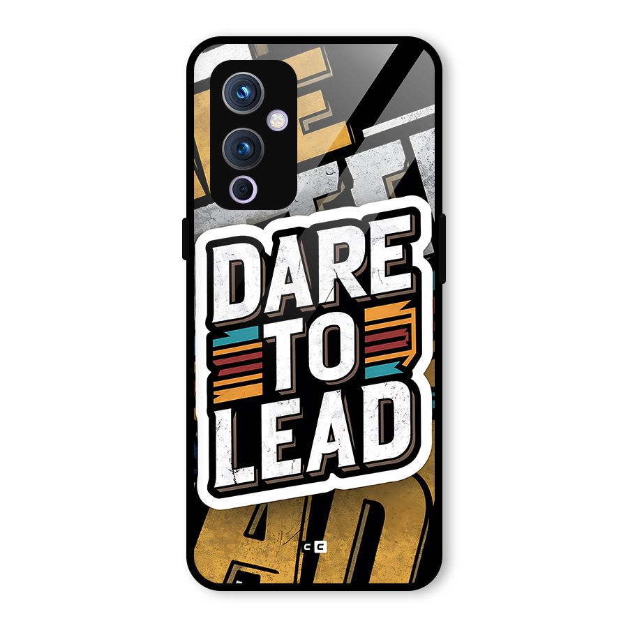 Dare To Lead Glass Back Case for OnePlus 9