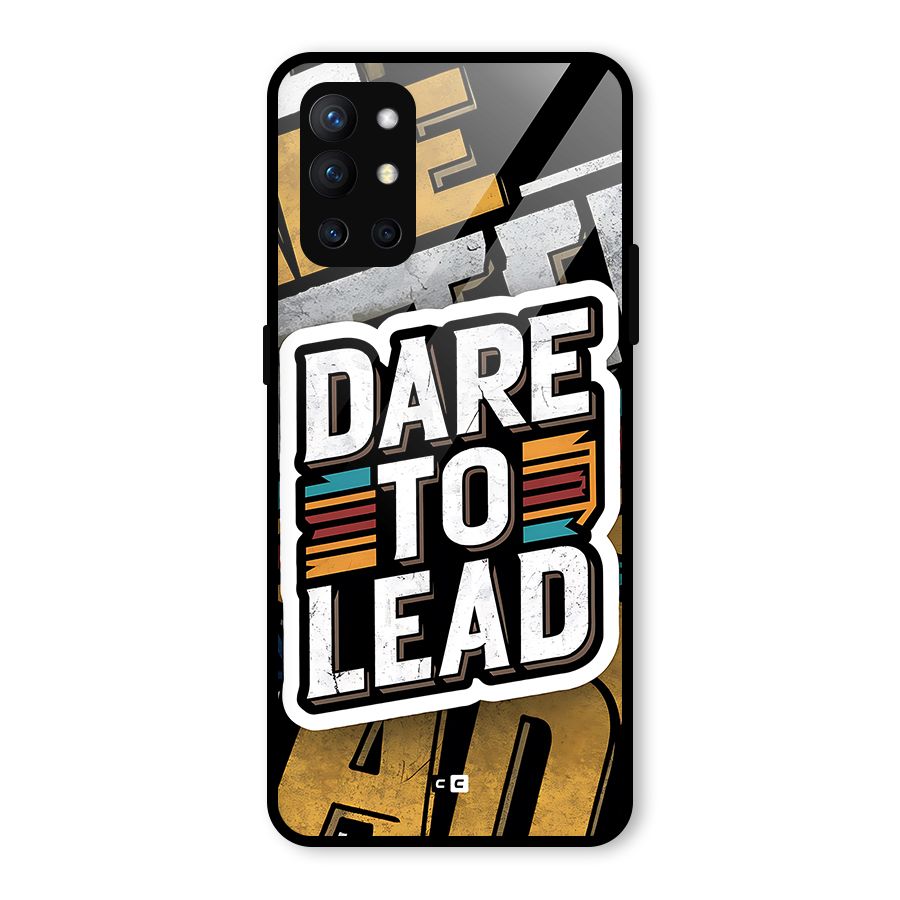 Dare To Lead Glass Back Case for OnePlus 9R