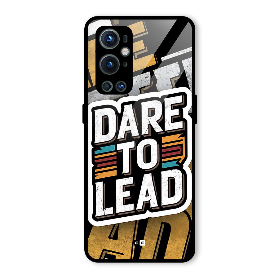Dare To Lead Glass Back Case for OnePlus 9 Pro
