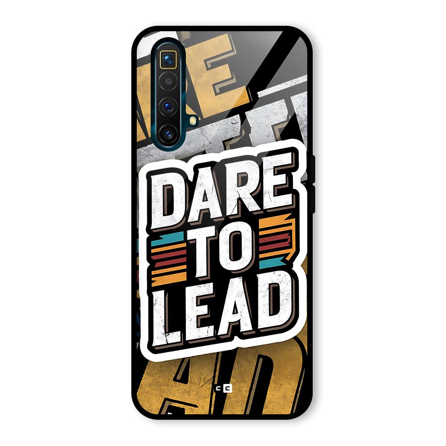 Dare To Lead Glass Back Case for Realme X3