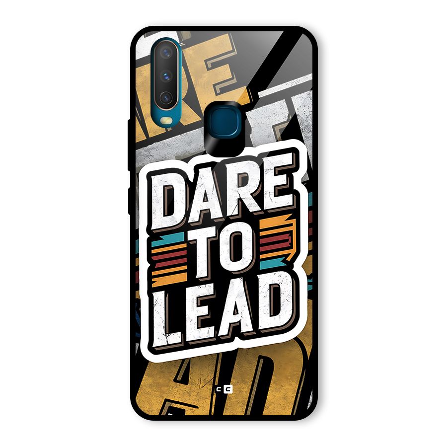 Dare To Lead Glass Back Case for Vivo U10