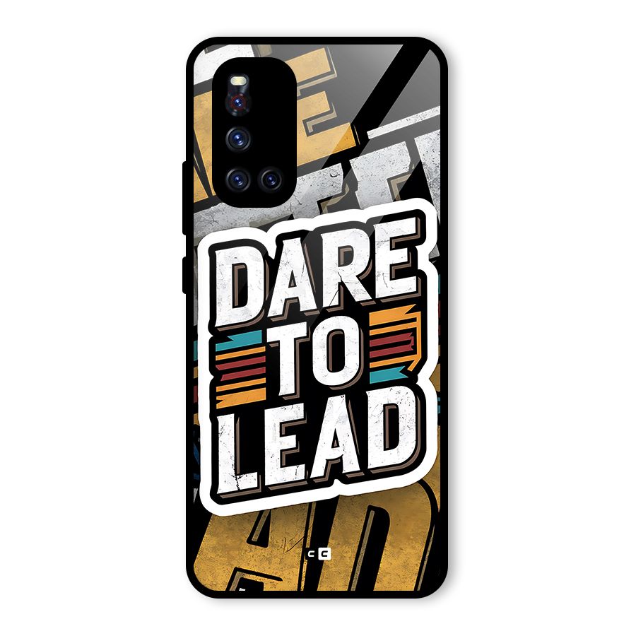 Dare To Lead Glass Back Case for Vivo V19