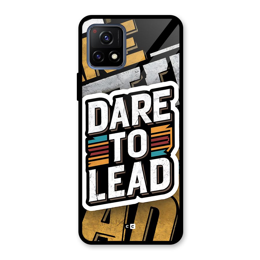 Dare To Lead Glass Back Case for Vivo Y72 5G
