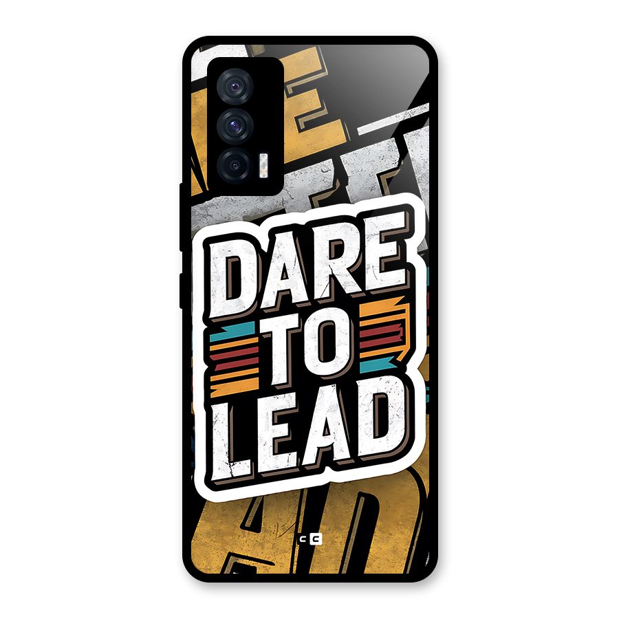 Dare To Lead Glass Back Case for Vivo iQOO 7 5G