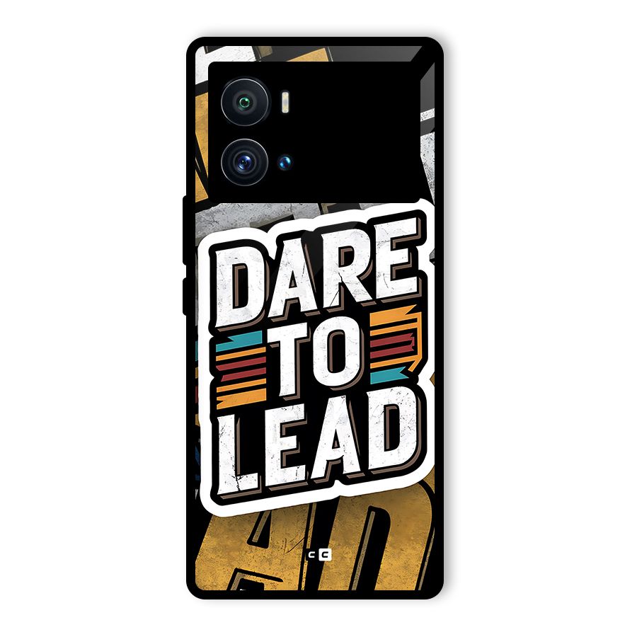 Dare To Lead Glass Back Case for Vivo iQOO 9 Pro